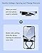 WFFZLH Mobile Phone Automobile Cradles for Peugeot 206 207 301 307 407 408, 360° Rotatable Sturdy and Practical Car Phone Mount Cradle Car Accessories,B