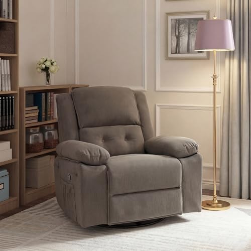 Softa Swivel Recliner with Massage and Heat