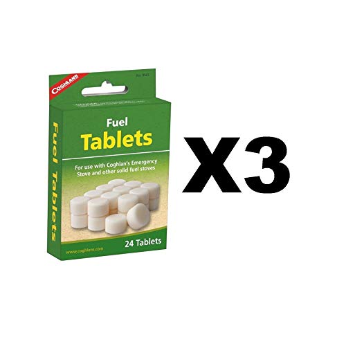 Coghlan's Solid Fuel Tablets 72 Pack