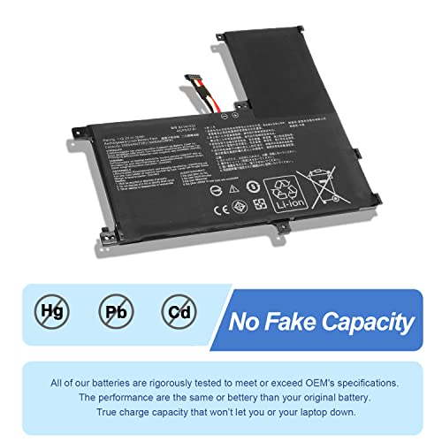 Antiee B41N1532 Laptop Battery Compatible With Asus Q504U Q504Ua Q504Uak Q534Ua Zenbook Flip Ux560 Ux560Ua Ux560Uak Ux560Ua-Fz015T Q504Ua-Bbi5T12 Bhi5T13 Bi5T26 15.2V 50Wh 3320Mah - With Tools #TOP3