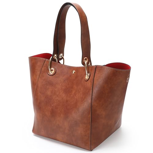 Image of sqlp Large Work Tote Bag for Women Designer Handbags Big Bucket Purses