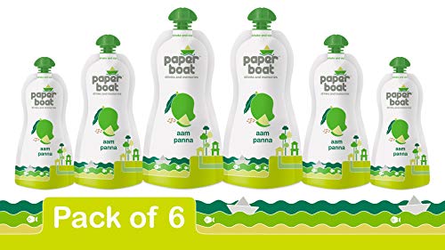 Image of Paper Boat Coconut Water, 200ml (Pack of 6) + Paper Boat Aampanna Juice, 200ml (Pack of 6)