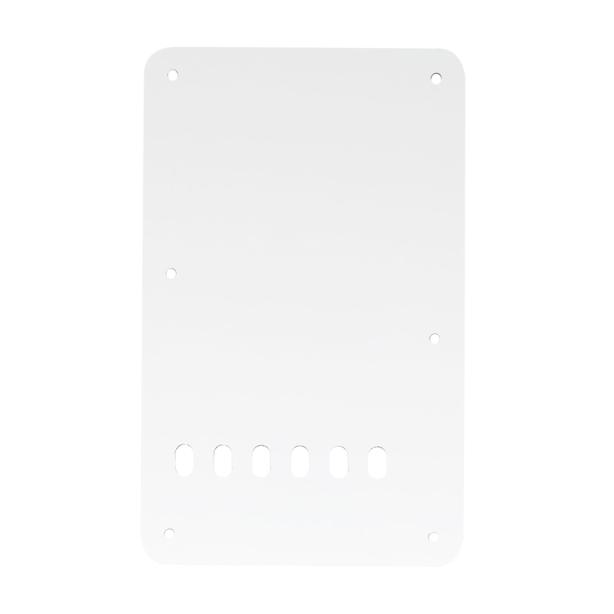 Musiclily Vintage Strat Tremolo Back Plate Maskownica Tylna do Gitary Fender USA/Mexican Standard Stratocaster Typu Nowoczesnym, 4-warstwowy White Pearl
