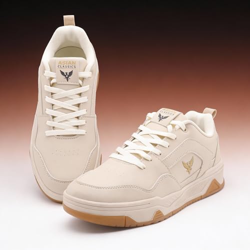 Image of ASIAN Urban-35 Men's Premium Low-Top Sneakers with Sleek Design, Dual Density Foam Comfort, Lightweight TPR Grip Sole & Stylish Fit for Gym, Training, Travel