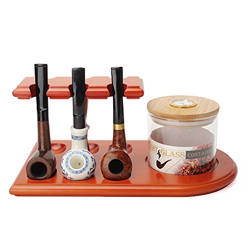 Muxiang étagère Pipe à tabac en bois support Rack pour tuyaux de 5... Wmcg0014 – vue 5