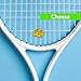Racquet Inc. - Tennis Racket Vibration Dampeners - Shock Absorbing, Reduces String Vibration for Better Control & Comfort - Universal Fit for All Racquets - 2 Pack (Cheese)