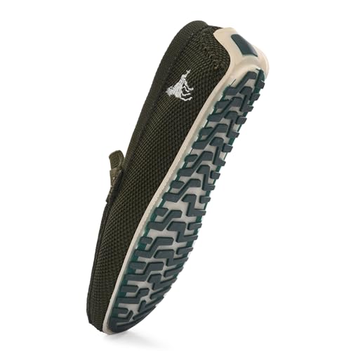 Image of Knit Loafers for Men Casual Fashion and Formal Slip-On Comfortable and Flexible Lightweight Slip Resistant Breathable Machine Washable Trendy Driving Loafers shoes for Men's Designed for all Seasons