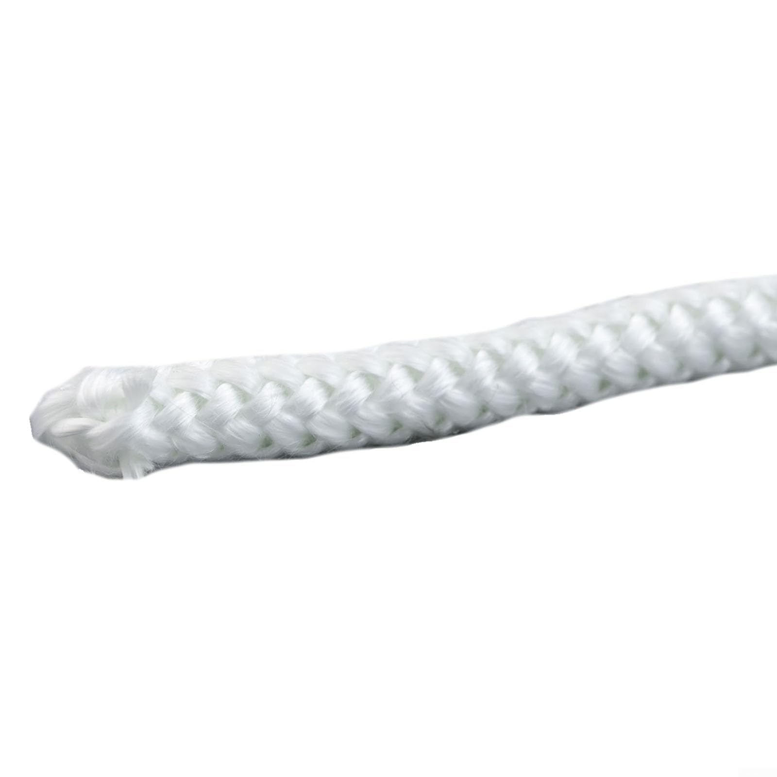 Corda resistente al calore, Corda for guarnizione porta stufa in fibra di vetro 6-12 mm x 2 m for camino a legna(8mm)