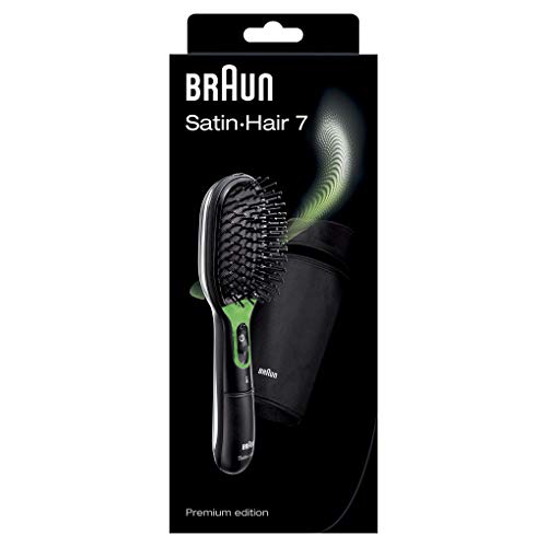 Braun Satin Hair Brush BR730 - Cepillo con tecnologia ionica para realzar el brillo del cabello