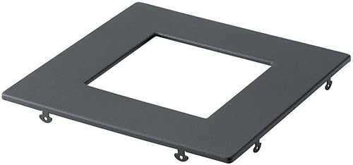 Miniatura 5 de Kichler Acabado decorativo delgado directo al techo de 4 pulgadas, redondo de níquel cepillado, 1 unidad (paquete de 1)