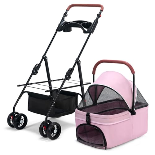 ybgJ[g 3 In 1 ܂肽ݎybgxr[J[ ^E^p O\ȃLA @\Jbvz_[ 360°jo[TzC[ [oXPbg ybgp(Pink)
