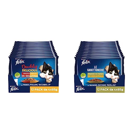 Purina Felix le Ghiottonerie Doubly Delicious Cibo...