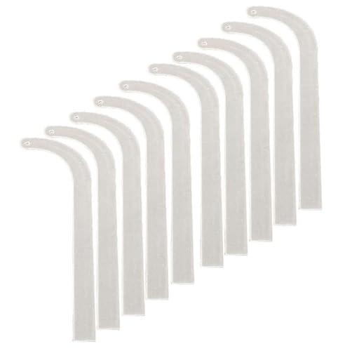 Lodoot Orecchino Acrilico Try-On Stick 10 Pezzi Orecchino Montaggio Orecchino Display Orecchino Effetto Bastone Orecchino Indossatore Veloce Per Vendi