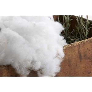 Textilhome – Vezelvulling of vulling voor Kussens, speelgoed en knutselen 100% polyester, pol hoog. 1 KG zak.