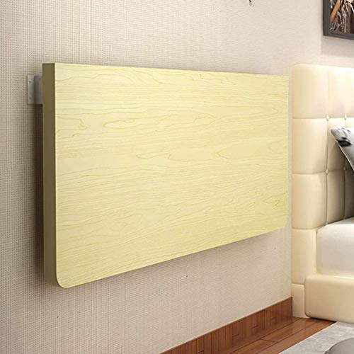 Table pliante fixée au mur 100 cm bureau suspendu gain de place panneau pliant abattant