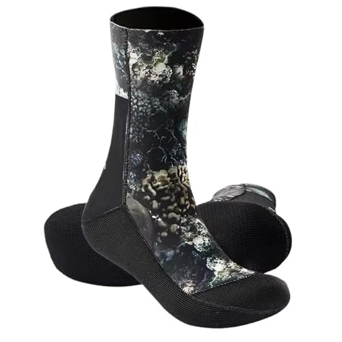 Chaussettes de plongée camouflage antidérapantes et chaudes