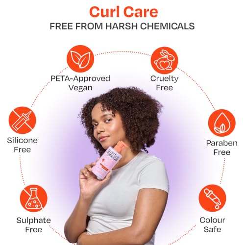 Image of MANETAIN Moisturising Shampoo 237ml for Curly, Dry & Frizzy Hair | Sulphate & Paraben Free | Hydrates & Strengthens with Baobab Protein, Seaweed & Marshmallow Extract | CG-Friendly, Gentle Cleanser for Soft, Defined Curls