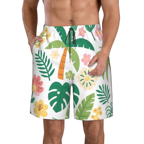 Men's Swim Trunks Quick Dry Beach Shorts Quick Dry Swimwear