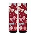 susiyo Artistic Heart Lollipop Pattern Hiking Socks Boy Girls - Cushioned Crew Socks for Kids Soft, Breathable & Seamless Toe for All-Day Comfort