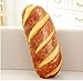 TOSSPER 1pc Steak Pizza Pain 60cm Forme Oreiller Nourriture Drôle Nap Oreiller Coussin en Peluche