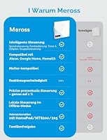 meross Rolladenschalter Matter, kompatibel mit HomeKit, Alexa und Google – Ansicht 2