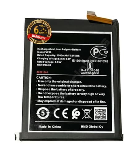 Image of V730 Battery for Nokia 1.4 TA-1322 TA-1323 TA-1329 Mobile Battery with 6 Months Warranty ***** (Y211)
