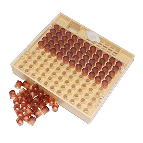 LQKYWNA 110 Cell Cups Bee Tool Set Beekeeping Cup kit Queen Rearing System Bee Nicot Complete Catcher Cage Apiculture Helper