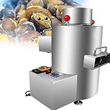 ZXINXIN Kastanienschäler, Automatische Kastanienschälmaschine, 1-5 kg/Stunde. Kastanienschäler aus Edelstahl, Professioneller elektrischer Kastanienschäler 12V