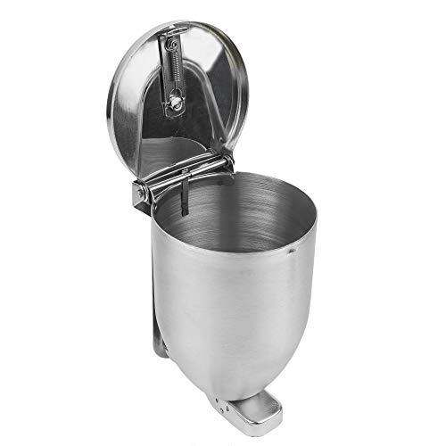 Vollum Powder-Soap Dispenser - 32 Ounce Stainless Steel Bathroom Soap Dispenser with Large Filler Cap - Strong Wall Mounted Pump Kitchen Soap Dispenser - Farmhouse Kitchen Decor Dish Soap Dispensers - Thumbnail 4