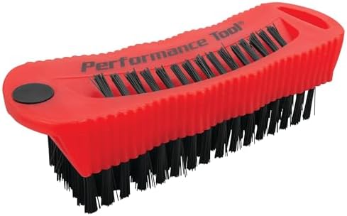 Performance Tool W9163 Utility and Fingernail Brush with Magnet / Scrub Brush