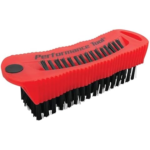 Performance Tool W9163 Utility and Fingernail Brush with Magnet / Scrub Brush Cover