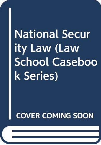 National Security Law 0316093351 Book Cover