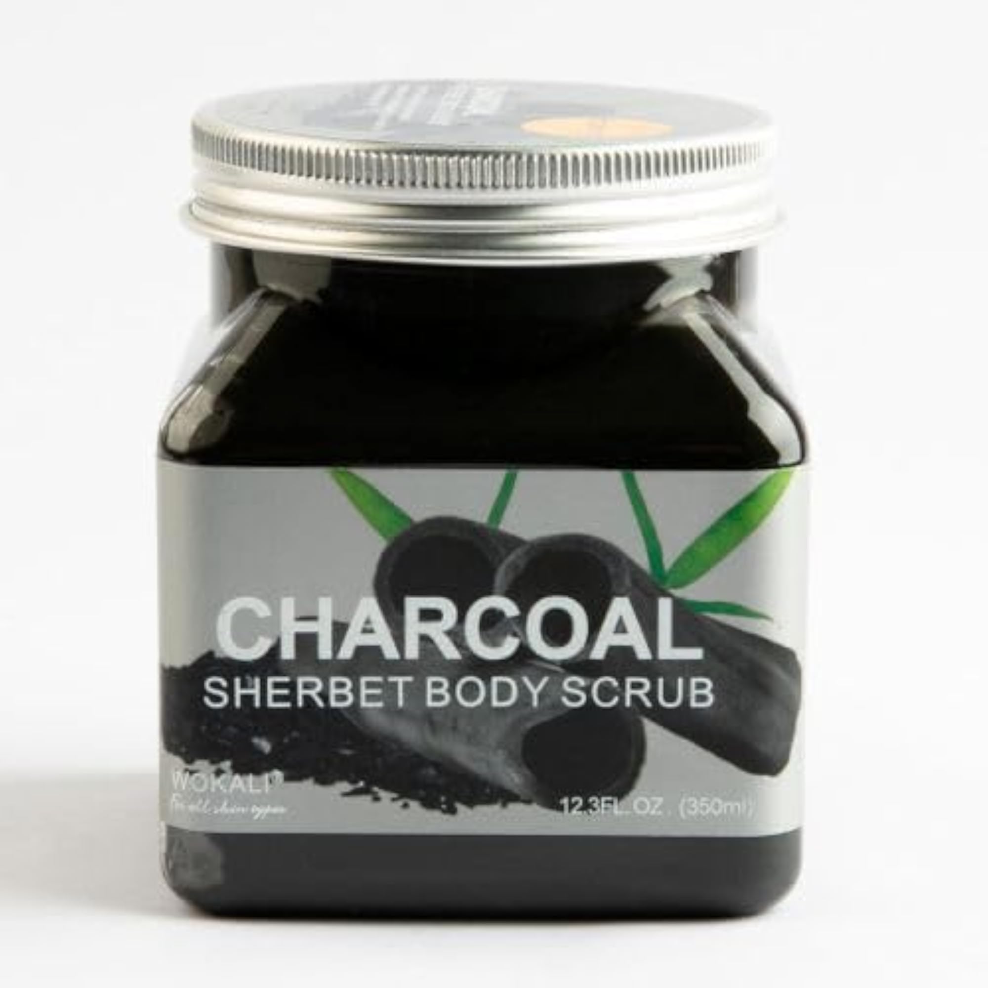 Charcoal Sherbet Body Scrub, Exfoliating Formula, 1 Unit