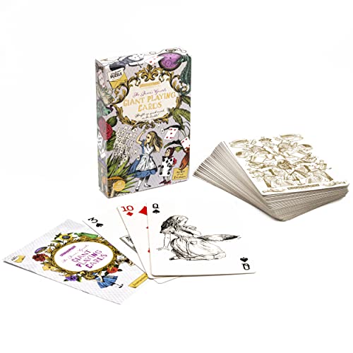 Naipes Gigantes The Queen’s Guard Alice in Wonderland miniatura 2