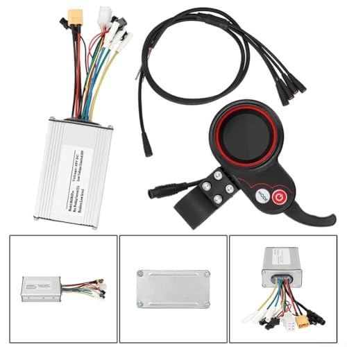 Ensemble de contrôleur à six broches 21 A 48 V CC, for scooter électrique Kukirin Pro, comprend un instrument d'affichage à six broches, une ligne de connexion et un contrôleur module de contr