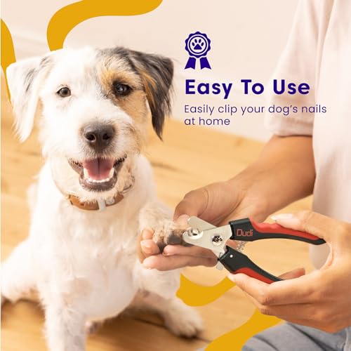 Dudi-Pet-Dog-Nails-Clippers-and-Nail-File-Cat-or-Puppy-Claw-Trimmers-with-Lock-Guard-Razor-Sharp-Grooming-Clipper-Trimmer-Blades-for-All-Breed-Sizes-Black-Red-Big 41jgYCDuEbL