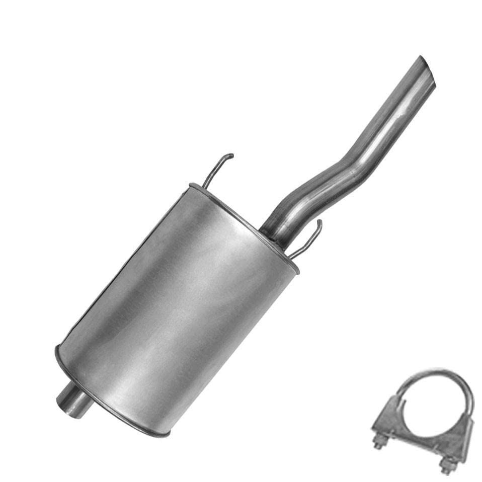 Left Driver Side Exhaust Muffler compatible with: 2014-2016 Chevy Impala Limited 3.6L