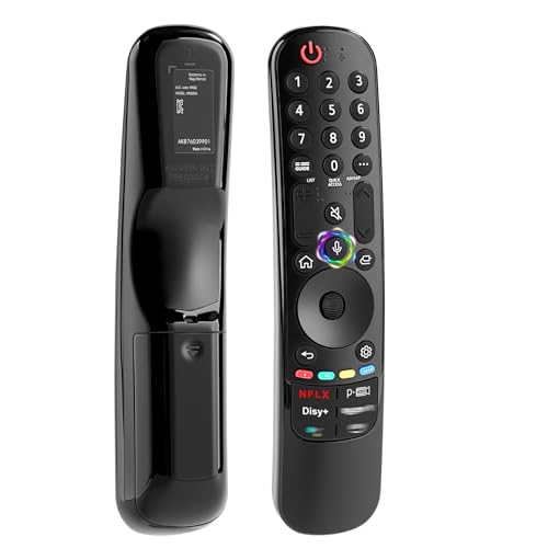 Mando a distancia mágico para televisores LG, mando a distancia de repuesto con función de voz para Remote MR20GA MR21GA MR22GA MR23GA, compatible con televisores LG UHD OLED QNED NanoCell 4K 8K Smart