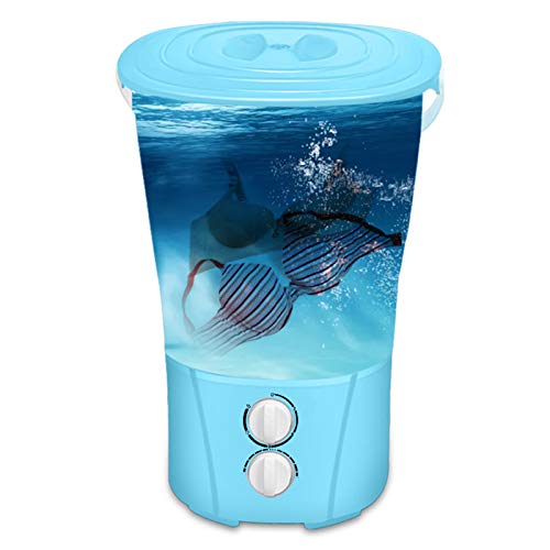Tragbare Waschmaschine Mini Ultraschallreinigungsmaschine, Mit Wanne Kompakt Turbine Waschmaschine Powered Reise Waschmaschine Camping