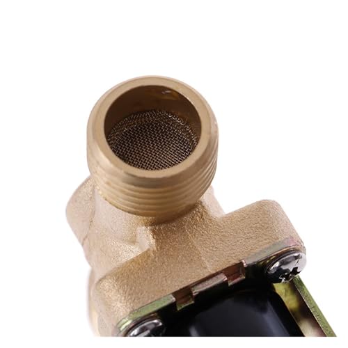 Électrovanne laiton G1/2 durable DC 12V pour circuits solaires