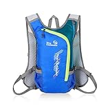 Safarire ランニング リュック 【専門家が推薦！収納力、フィット感、洗える！】 ハイドレーション バッグ サイクリング トレラン ザック 自転車 軽量 揺れない トレイル 防水 多機能