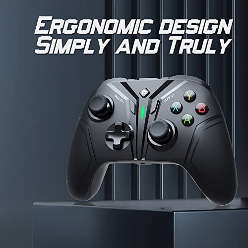 Gamrombo Wireless Pro Controller For Switch/Pc/Ps3/Android Tv, Pc Game Controller With Dual Vibration/Gyro Axis, Multi-Platform &Multi-Connections #TOP6