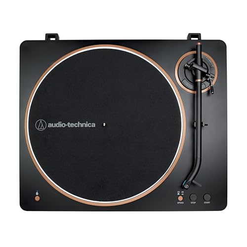 Image of Audio-Technica AT-LP70XBT Wireless Turntable (Black /Bronze)