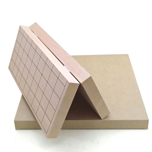 木製将棋盤 新桂10号折将棋盤 超厚型盤 3cm 茨城木工