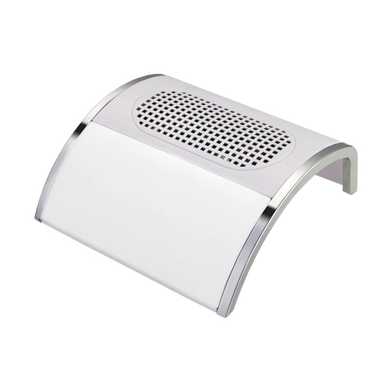 Aspirador UñAs, Colector de polvo for uñas de 80W, aspirador de poco ruido for uñas, Extractor de polvo for manicura, herramientas de pedicura