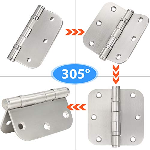 Qkenvo Stainless Steel Door Hinges thumb #3