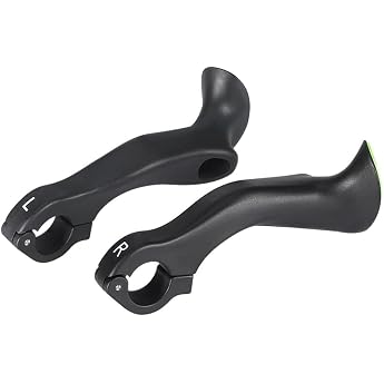Esshogo Ergonomic Design MTB Bicycle Handlebar Ends for Mountain Bikes | Handlebar ends for 21.8-22.2 mm handlebars bike rest