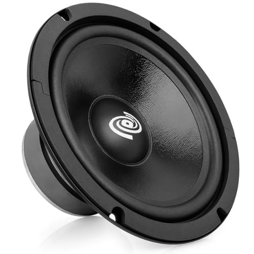 Pyle 8 Inch Car Midbass Woofer - 360 Watt High Powered Car Audio Sound Component Speaker System w/High-Temperature Kapton Voice Coil, 200Hz-5kHz Frequency, 94 dB, 8 Ohm, 35 oz Magnet - PDMR8