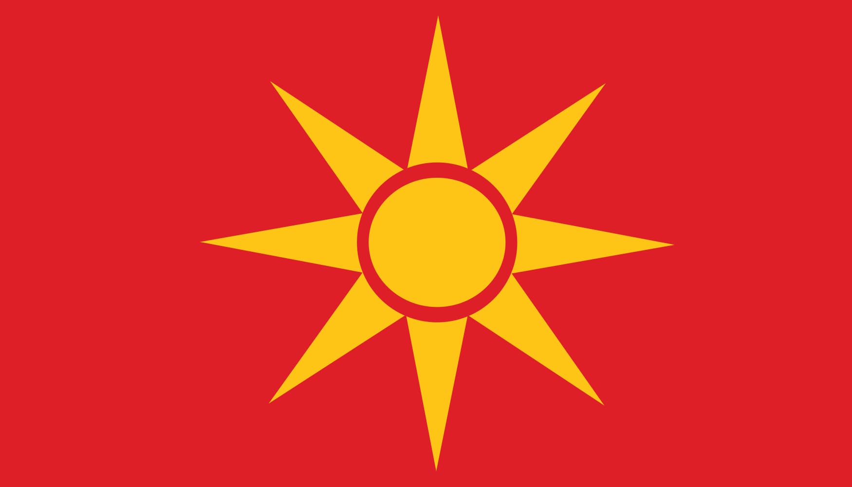 Drapeau de la Macédoine XL cadeau historique idéal pour passionné d'histoire