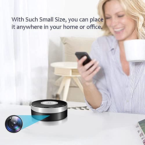 Fabde Hidden Spy Camera Wifi  In Wireless Phone Charger With 160° Viewing Angle,Wireless Secret Security Cameras,Nanny Cam Phone App,Hd 1080P,Motion Activated For Home Offices Store(2.4G&5G) #TOP1